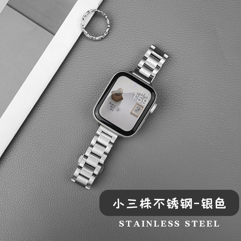 เหมาะสําหรับ applewatch7 สาย 6 Apple s7 นาฬิกา iwatch 5th Generation SE หญิง 4 สไตล์ใหม่ 40mm41 Nich