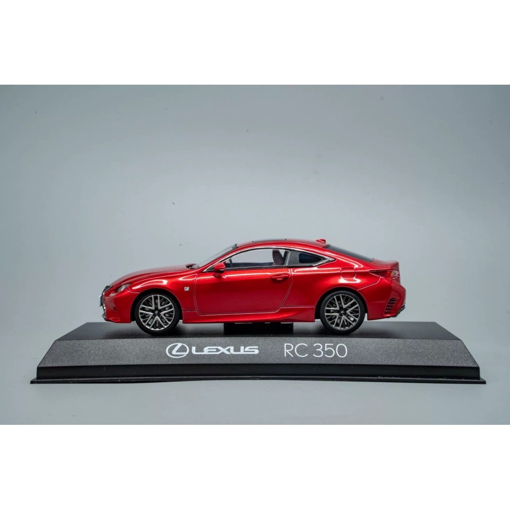 [คลังสินค้าพร้อม] 1 43 Kyosho Lexus Kyosho Lexus RC350 F Sport Metal Red Lexus RC350 Old Style Rare 