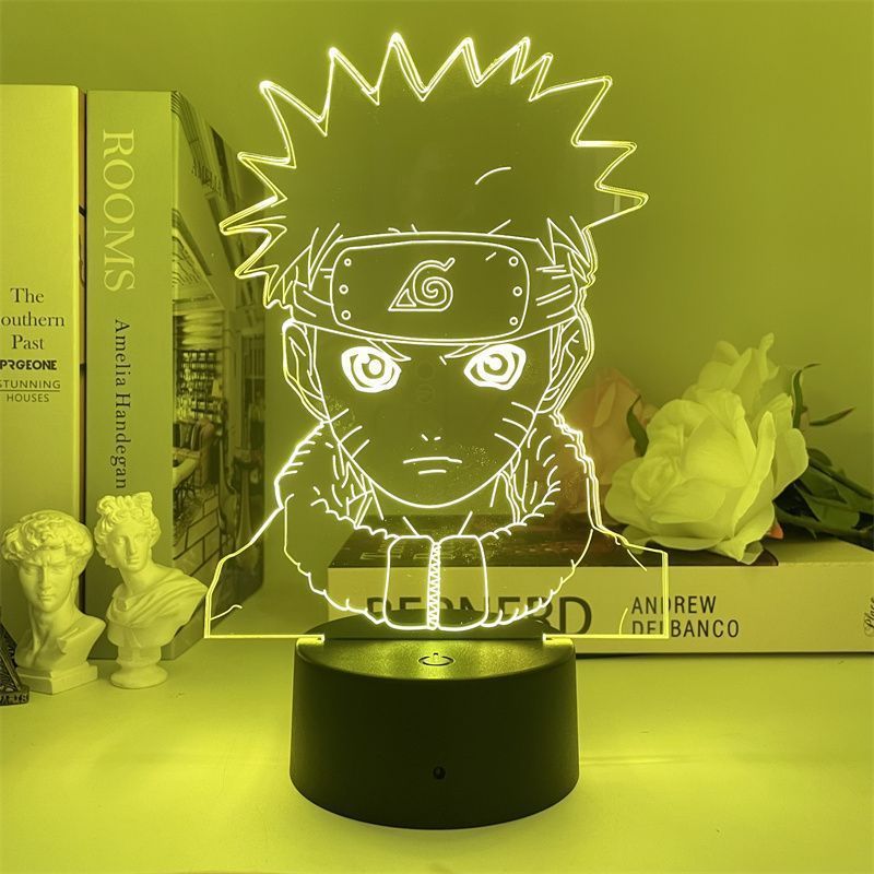 Usb Night Light Naruto Naruto Nine Tails Nine Lama Twin Uchiha Itachi Gaara อะนิเมะรูปตารางลูกตุ้ม/8