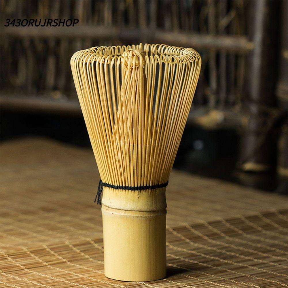 343ORUJRSHOP 80 Fringe Bamboo Brush Home Kitchen Green Tea Matcha Bamboo Accessories