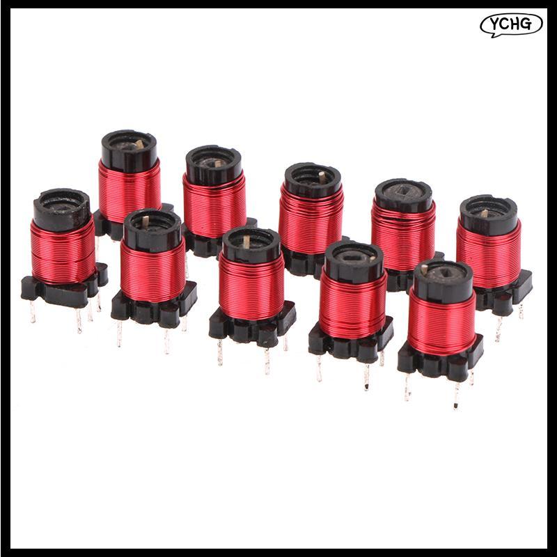 YCG 10pcs 50T 13uh-34uH ปรับความถี่สูง Ferrite Core ตัวเหนี่ยวนําปรับความถี่สูง Ferrite Core ม้วนใหม