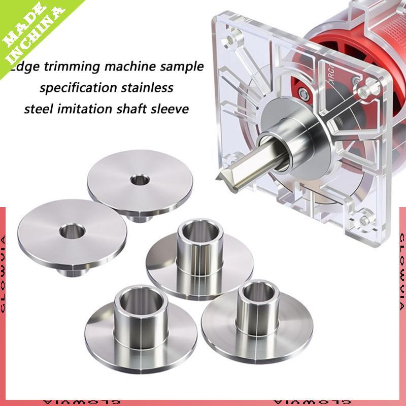 GLO Trimmer Router Template Guide Bush Trim Router Template Guide สแตนเลส