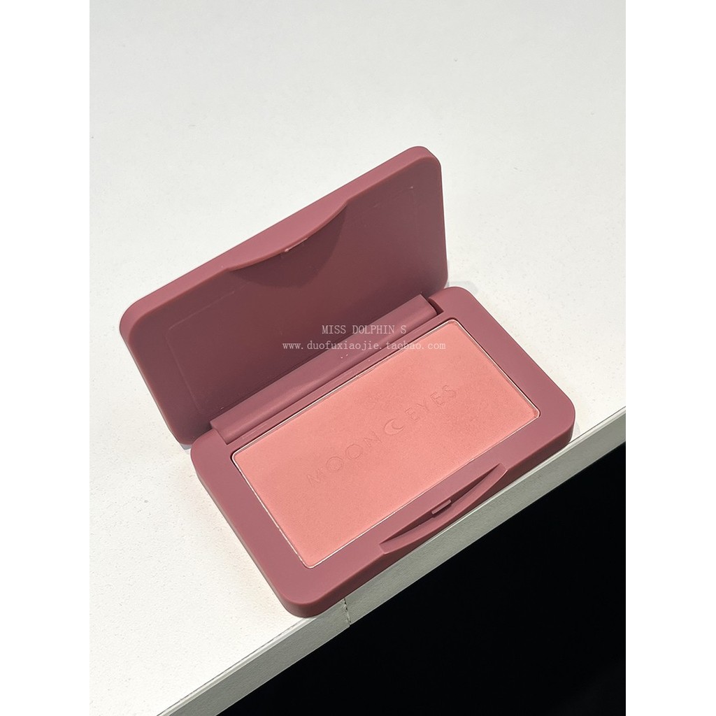 Mooneyes mooneyes Moon Eyes Blush Fig Puree ผงยาง Guava สี Tender สาวสไตล์เกาหลี Tender สาวดู Qi เลื