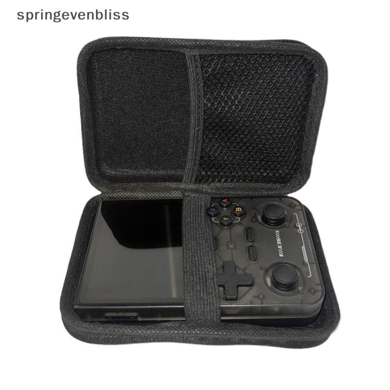 Springevenbliss แบบพกพา R36S R35S R36pro กรณีเกมคอนโซล RG34XX K36 กระเป๋ากันกระแทกเปลือกป้องกันกรณีข