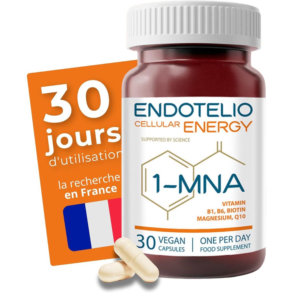 อาหารเสริมชะลอวัย 1-MNA Cell Optimized NAD+ มี Coenzyme Q10, Magnesium, Vitamin B12, B6, Biotin, ใช้