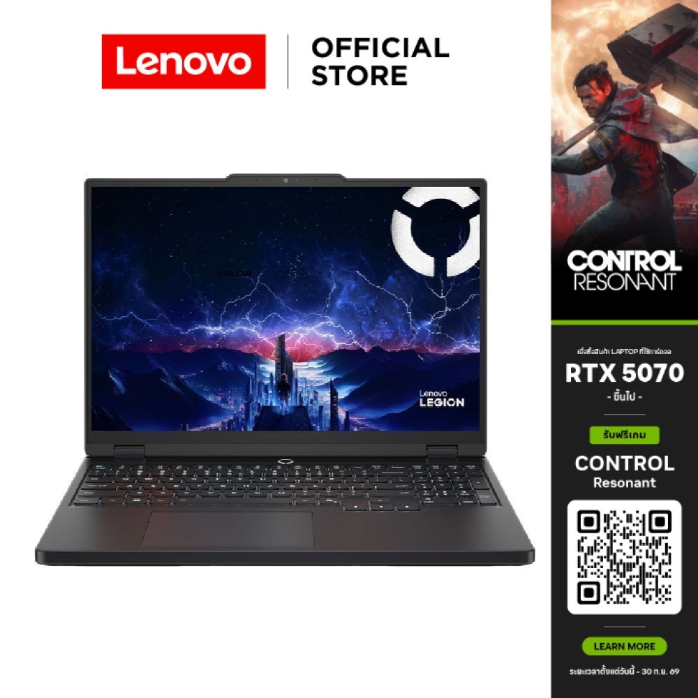 Lenovo Legion 5 15IRX10(83LY00HGTA)Notebook Gaming Intel Core i7-13650HX RTX 5060 RAM 16GB SSD 512GB