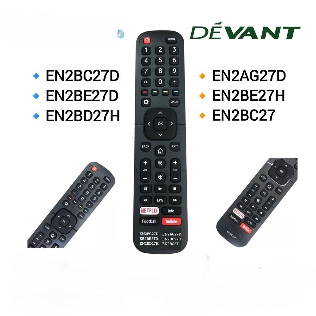 ทดแทน 6in1 Devant สมาร์ททีวีรีโมทคอนโทรล EN2BD27H EN2BC27 EN2BC27D สําหรับ LCD TV