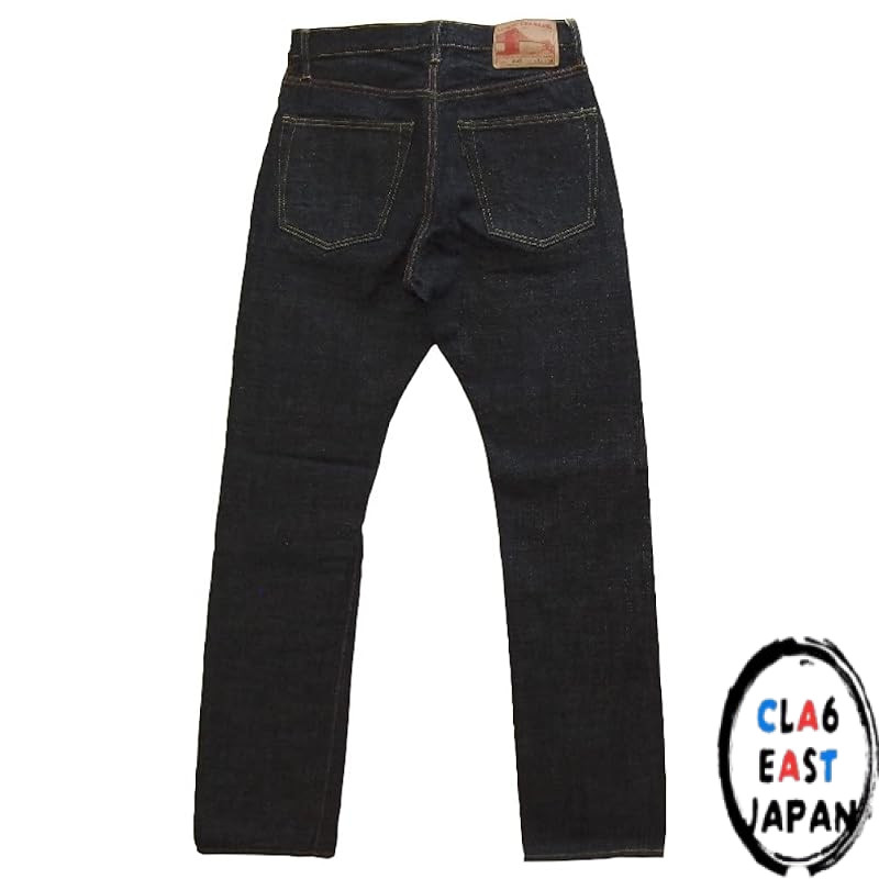 [FOB FACTORY] G3 Selvedge Denim 5-Pocket Jeans, EASY NAVY, F147, Made in Japan, Men’s Americana Styl