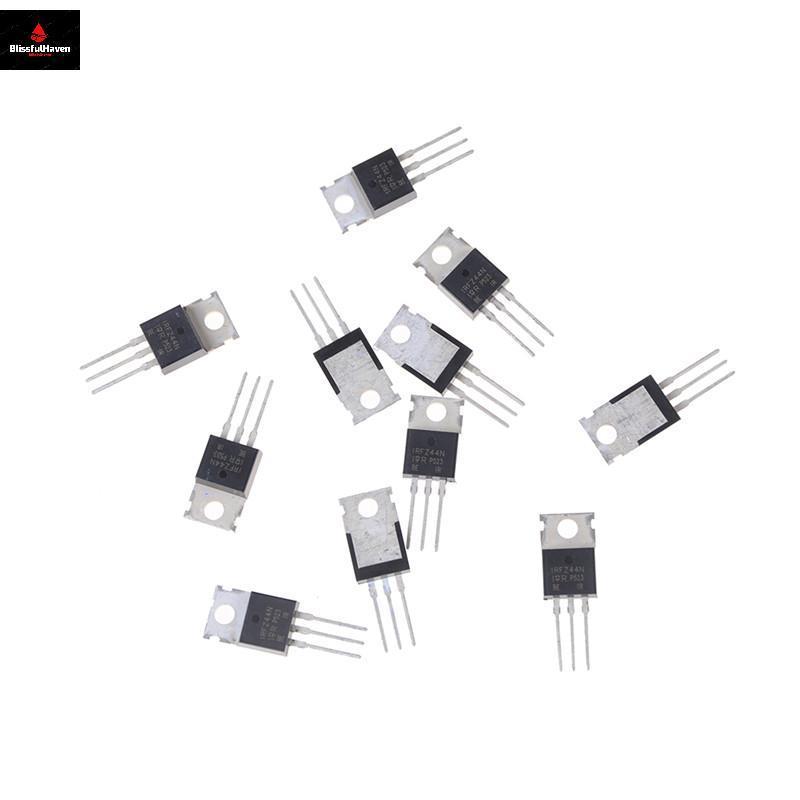 10 ชิ้น 55V 49A IRFZ44N IRFZ44 Power ทรานซิสเตอร์ MOSFET N-Channel