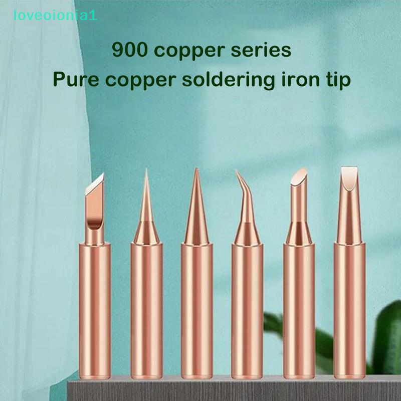 loveoionia1 รูปเกือกม้า 900m-T-1C เครื่องมือเชื่อมตะกั่วฟรีบัดกรีหัวเหล็กบิตสําหรับอุปกรณ์เสริมเชื่อ