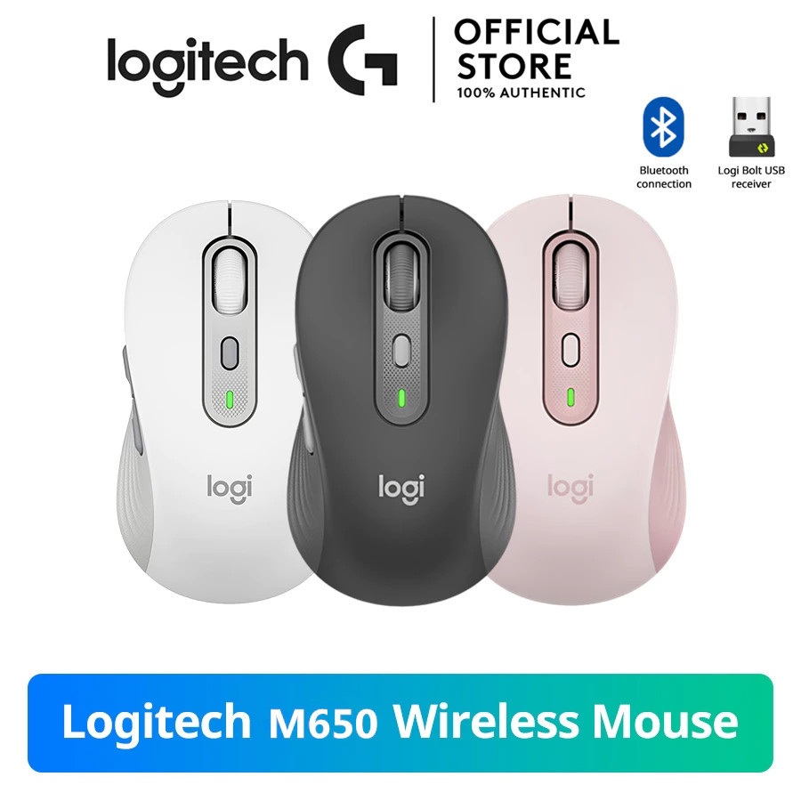 เมาส์ไร้สาย Logitech Signature M650