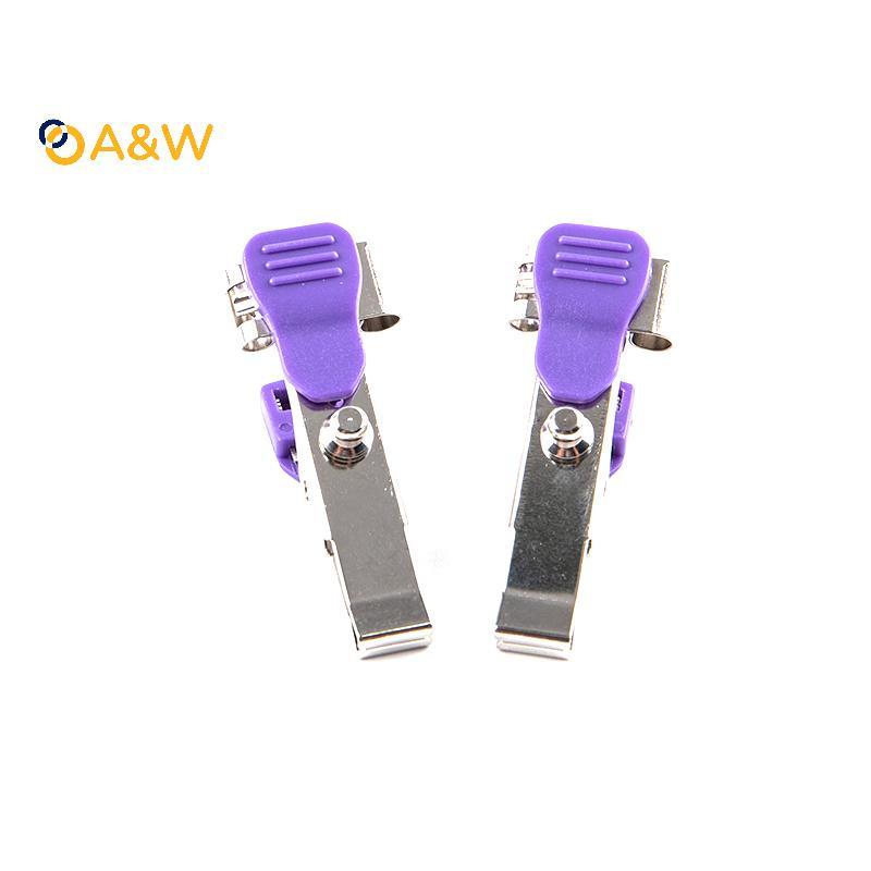 A&W 1 PC มัลติฟังก์ชั่นคลิปจระเข้สําหรับสัตว์/Vet ECG EKG Monitor Cable