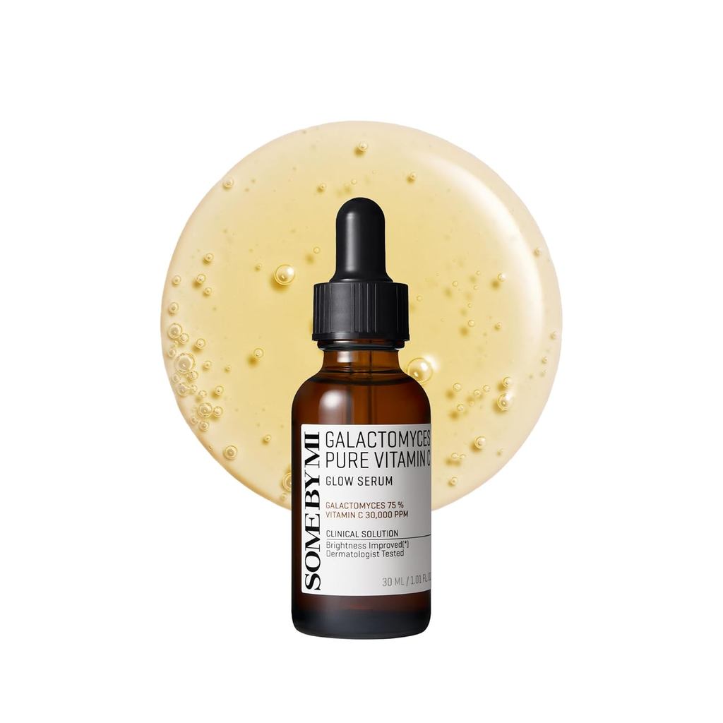 SOME BY MI Galactomyces Pure Vitamin C Glow Serum - 1.01Oz, 30ml - Korean Vitamin C Face Serum for G