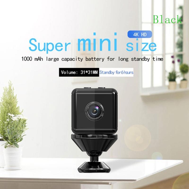 สีดํา X6D Monitor 1080P การเฝ้าระวังเว็บแคมกีฬาทางอากาศ DV กล้องสนับสนุน Motion Detection สําหรับ Ho