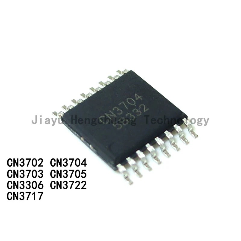 10PCS CN3306 CN3702 CN3703 CN3704 CN3705 CN3722 CN3717 TSSOP16 การจัดการแบตเตอรี่และชาร์จ IC ในสต็อก