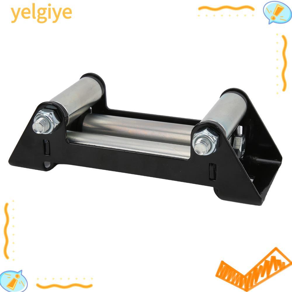 YELGIYE Winch Roller Fairlead, เหล็กสังกะสีชุบ Bolt รูปแบบ Universal Winch Fairlead, Universal 152 ม