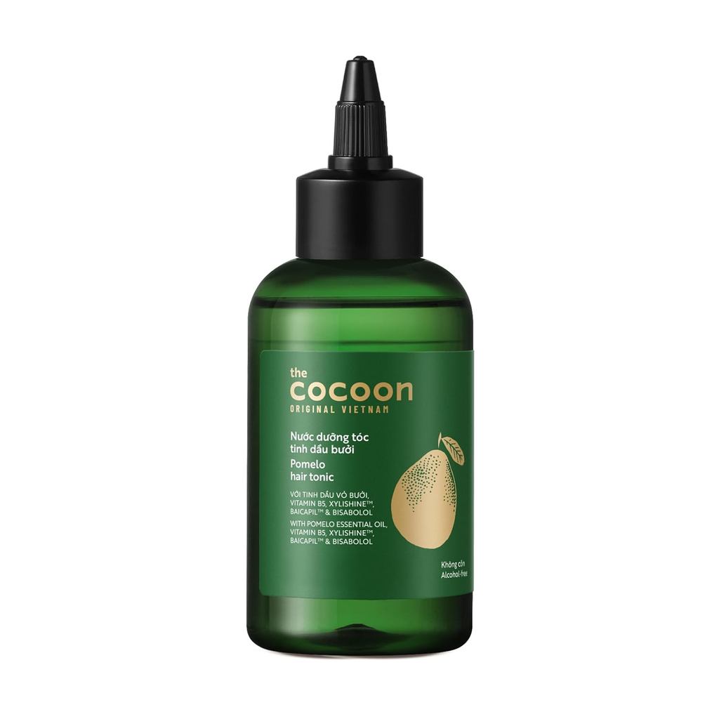 Cocoon Original Vietnam Pomelo Hair Tonic 140ml / 4.73 fl oz – เซรั่มหนังศีรษะเนื้อบางเบาสําหรับผมบา