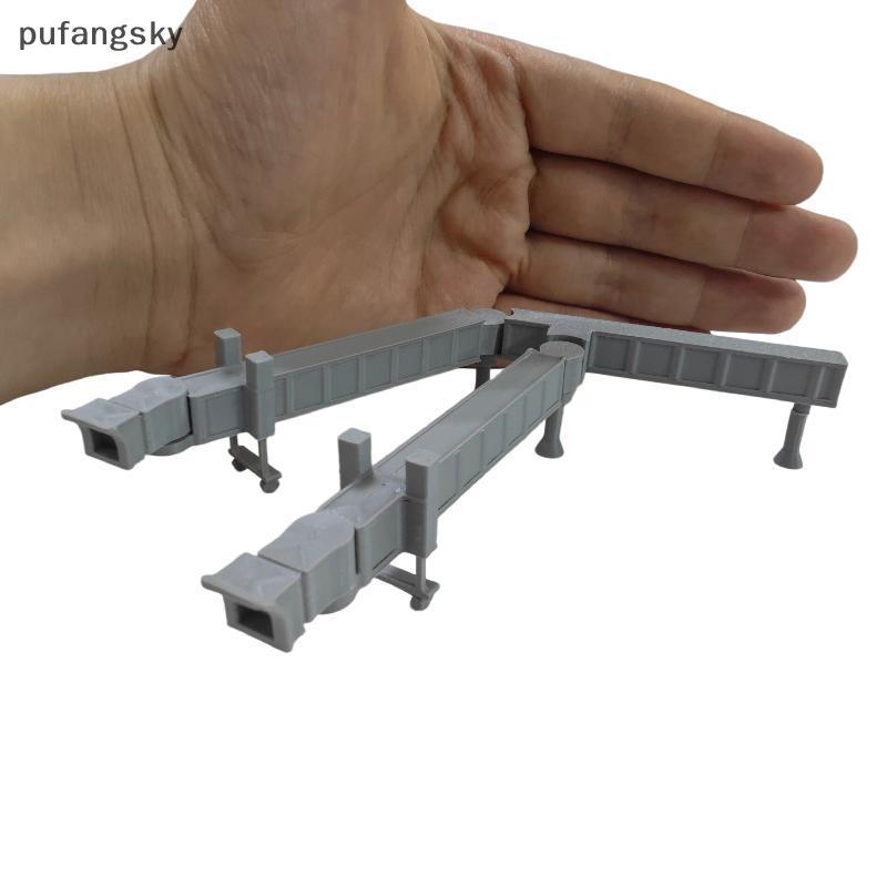 Pufangsky Airport Double Corridor Bridge Scene รุ่น 1:400 Scale 1 ชุดตกแต่งที่สมจริงสําหรับ Airport 