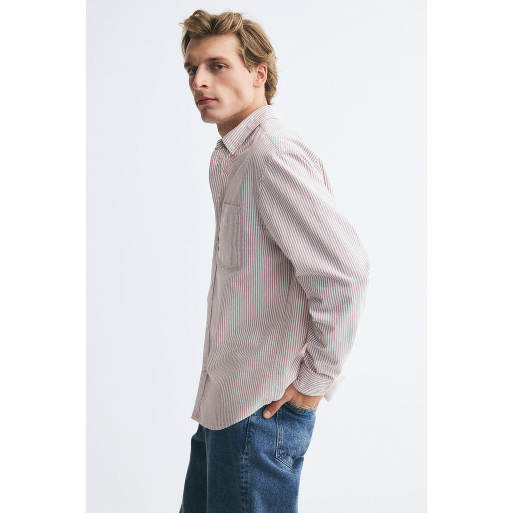 H&M قميص أكسفورد رجالي Regular Fit — صورة 3