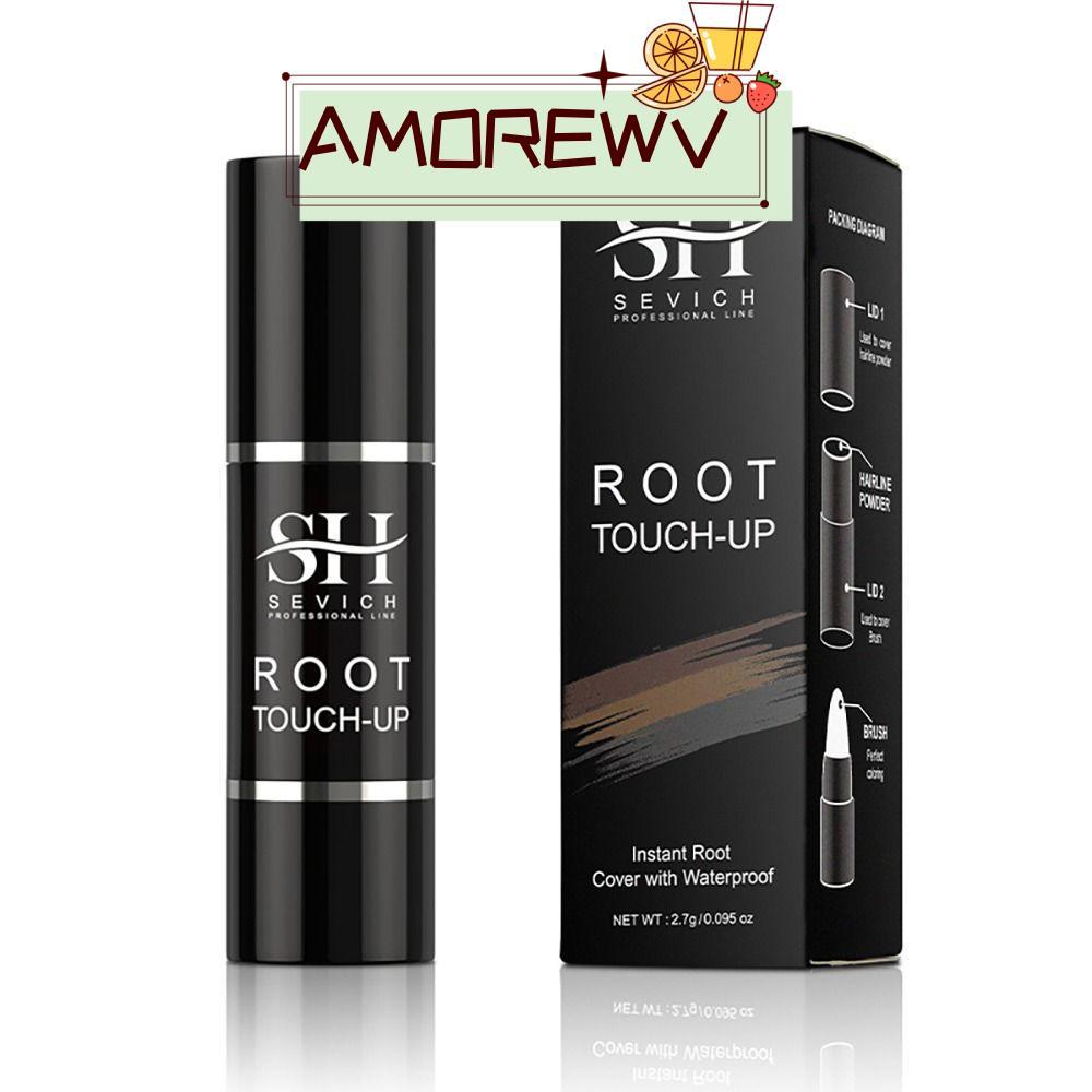 AMOR12WV Hair Filling Powder คอนซีลเลอร์ Make-Up Powder หน้าผาก Trimming Root Touch Ups Bald Coverag