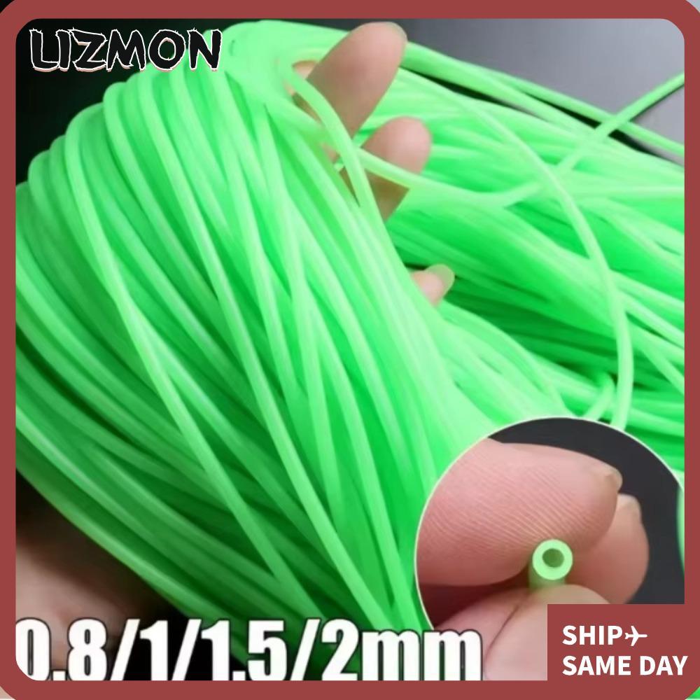 LIZMON สายยางส่องสว่าง, Hook Line Glow Green Fishing Night Luminous Tube, 0.8/1/1.5/2mm ท่อซิลิโคน R