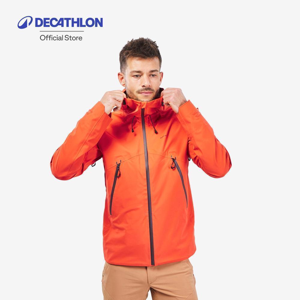 Decathlon Men'S Hiking Lightweight Waterproof Jacket เสื้อแจ็คเก็ตผู้ชายเดินป่ากันน้ำ น้ำหนักเบา รุ่