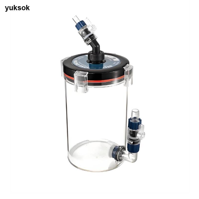 Yuksok Aquarium Pre-Filter น้ําจืด Aquarium Prefilter Canister Pre-Filter Canister Compact Multi-Sta