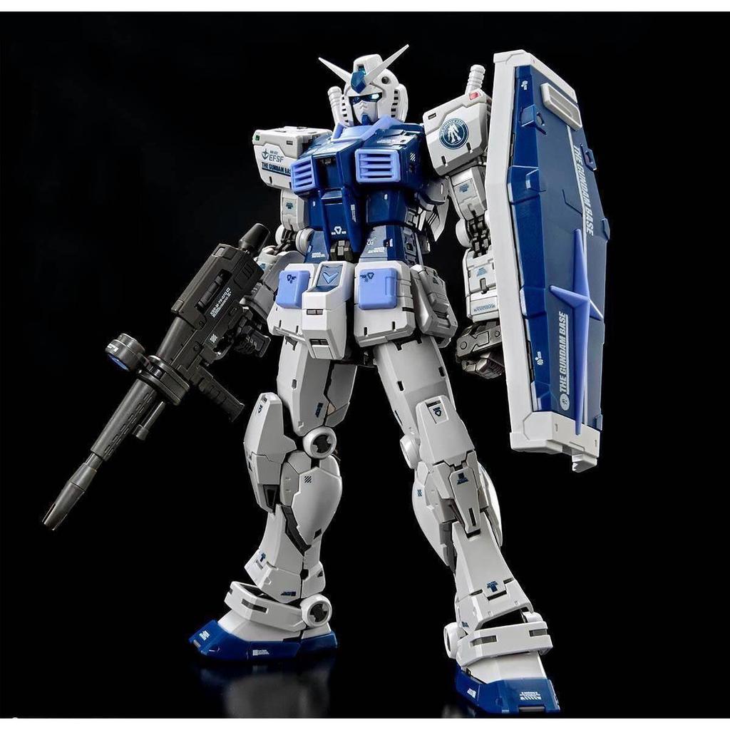 ChangLong 5501 RG Yuanzu Base Limited Blue White Color Matching 1/144 Assembly Gundam Model