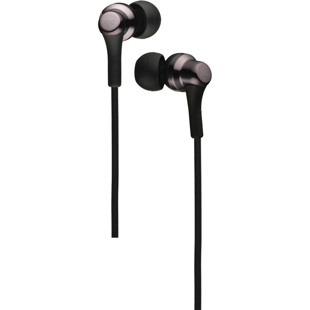 JVC Kenwood JVC HA-FX26-B Wired In-Ear Headphones, Black
