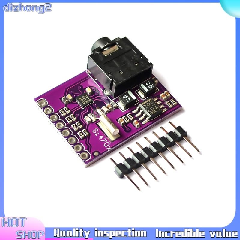 [dizhong2]Si4703 FM จูนเนอร์ Eประเมินบอร์ดวิทยุดิจิตอลออกอากาศข้อมูลการประมวลผลโมดูลสําหรับ AVR ARM 