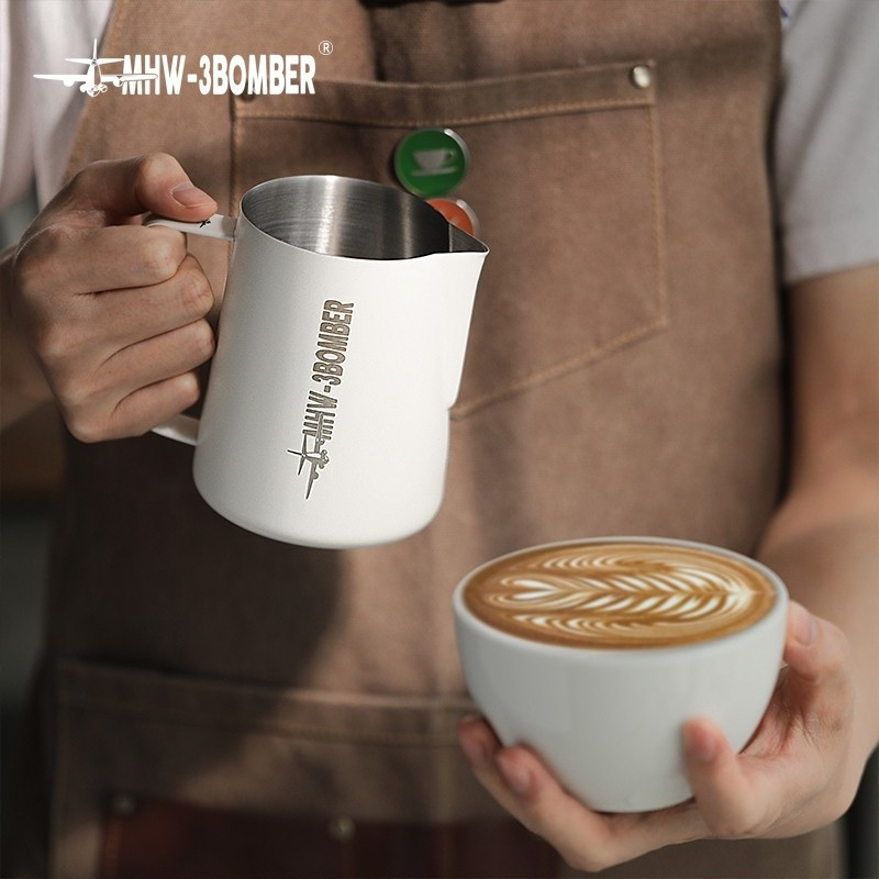 MHW3BOMBER lk Frothing Pitcher 3.0 bomber เหยือก lk Frothing Pitcher Steamer CupHT99 D5L1