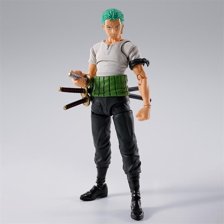 พร้อมสต็อก Bandai SHF One Piece One Piece Zoro Zoro Adventure Dawn ทําได้