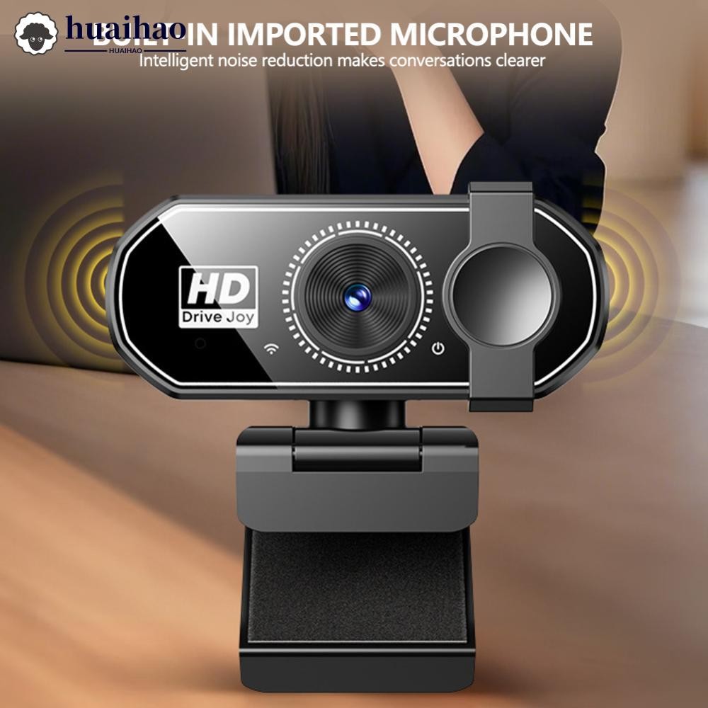 HUAIHAO USB Plug & Play 1080P/2K/4K HD เว็บแคมสําหรับแล็ปท็อปและเดสก์ท็อป Auto-Focus Streaming กล้อง