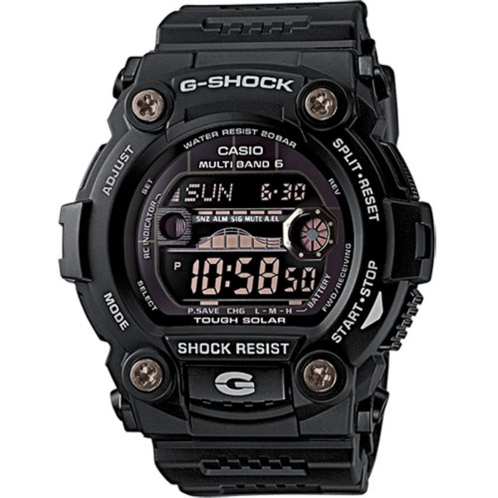 นาฬิกาข้อมือผู้ชาย CASIO G-SHOCK Gショック โซลาร์ GW-7900B-1ER สีดำ [นาฬิกา] สินค้านำเข้ากลับ