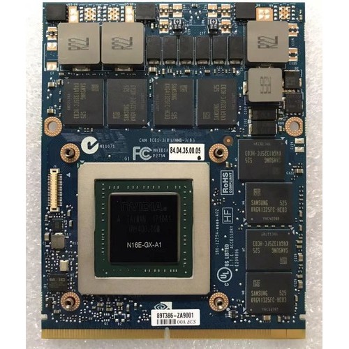 NVIDIA GeForce GTX 980M GM204 8G MXM 89T386-ZA9001 00A ECS DP/N 0K5WCN
