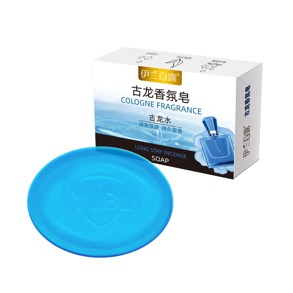 Yilan Bailu สบู่โคโลญจ์ผู้ชายสบู่น้ําหอมทํามือสดชื่นสบู่บํารุงผิวกายให้ความชุ่มชื้นสบู่ล้างหน้าสบู่อ