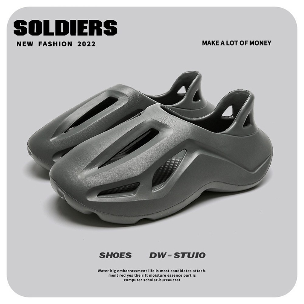 wing Sewing Sewing Sewing Sewing รองเท้าผู้ชายฤดูร้อนที่นิยมในโลกออนไลน์ชายหาดกันลื่นพื้นหนาแฟชั่นรอ