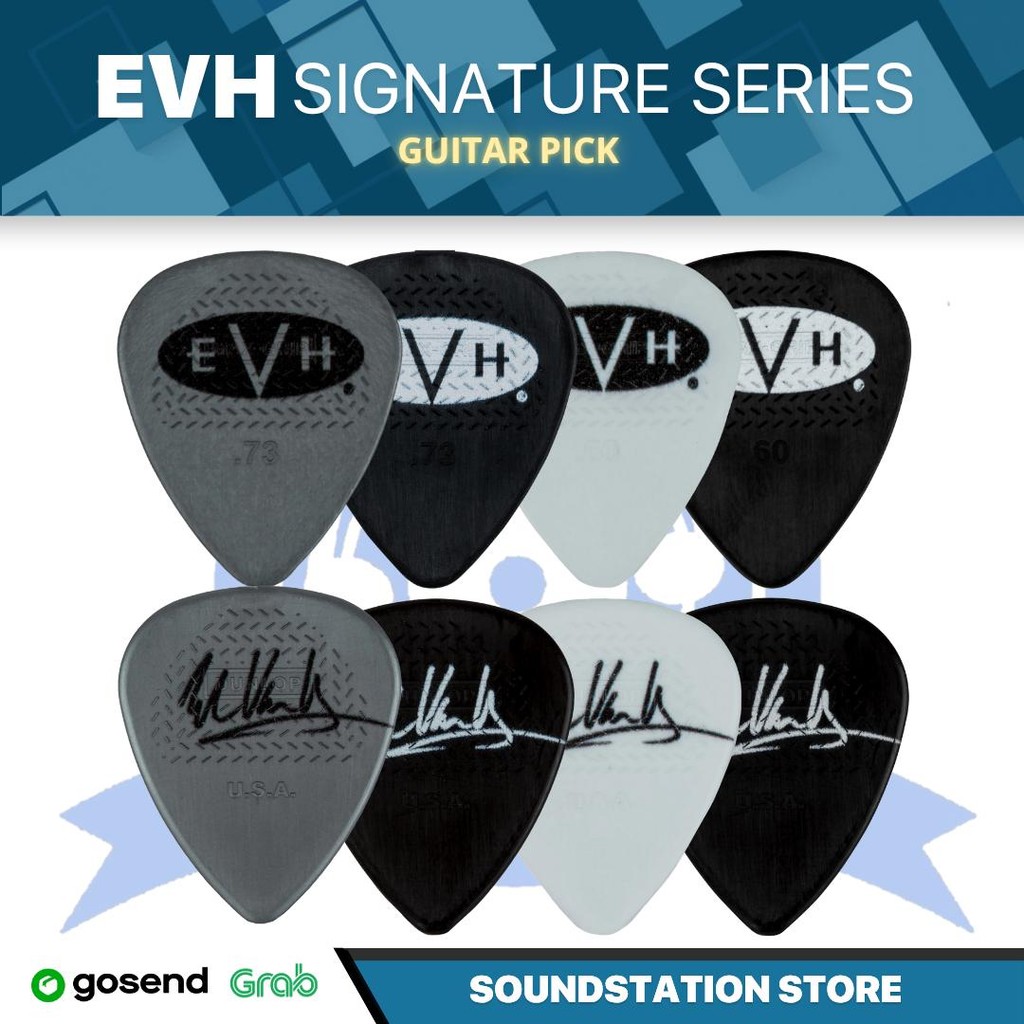 EVH Signature Series โดย Dunlop Guitar Pick - ปิ๊กกีตาร์