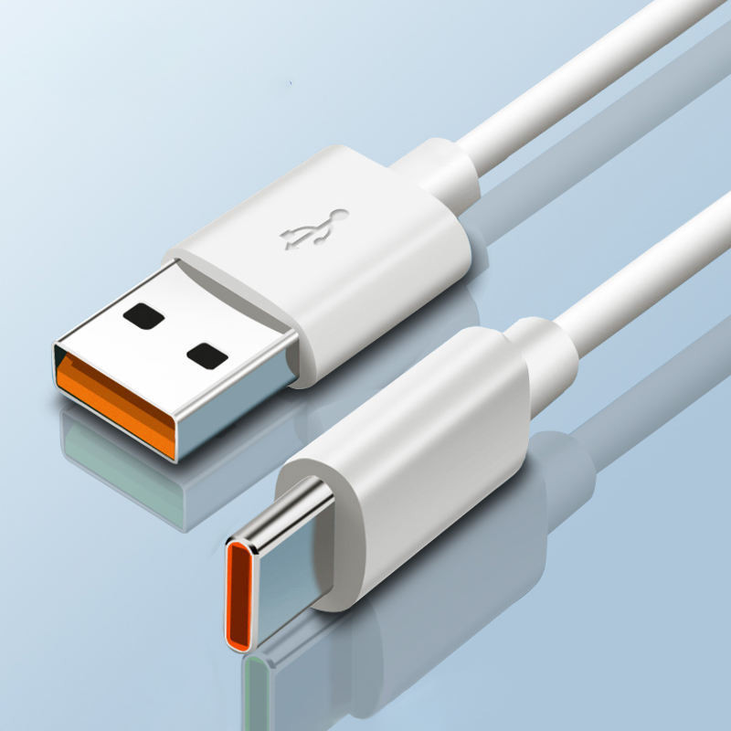 Type C Fast สายชาร์จสําหรับ Huwei Mate 40 50 โทรศัพท์มือถือ 120W USB-C โทรศัพท์ข้อมูลสําหรับ Xiaomi 