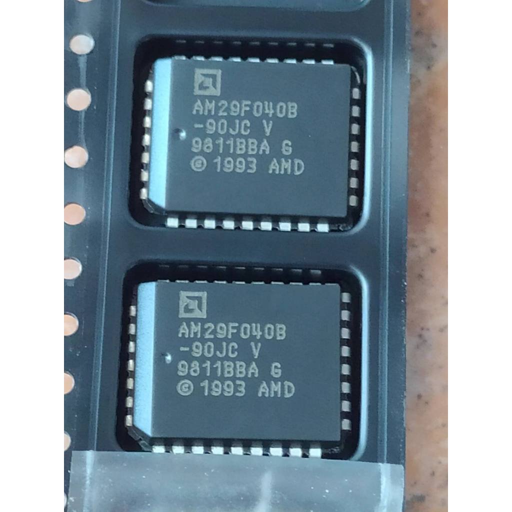 (10ชิ้น) AM29F040B-90JC   ชิปหน่วยความจํา PLCC อิเล็กทรอนิกส์ แบรนด์ใหม่นําเข้าเดิม