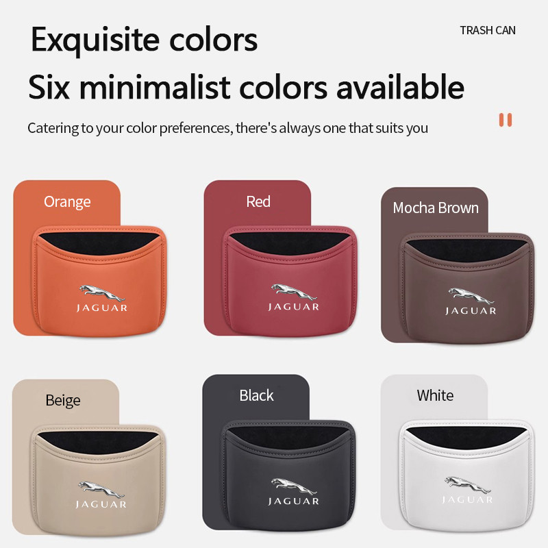 Multi-functional รถถังขยะถ้วยน้ําผู้ถือถังสําหรับ Jaguar XF2008 XF2009 XJS XJ8 XType XE SType FPACE 