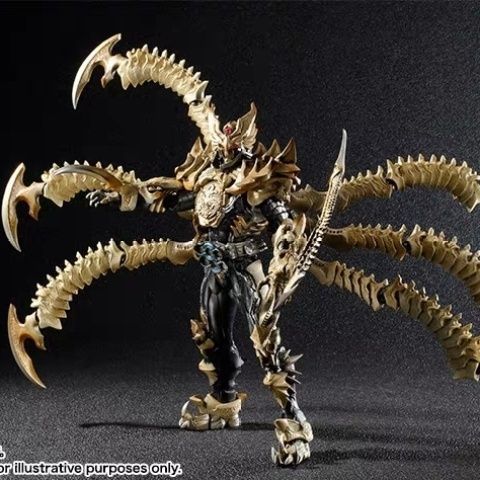 【พร้อมส่ง】sic kamen rider ooo ของเล่นตัวละครอนิเมะของแท้