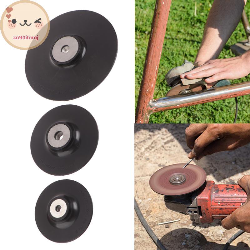 XOTOMJ 4-7 M10/M14 ด้ายBacking PadพลาสติกABS Padรอบแผ่นบดสําหรับเครื่องบดมุมSander TH