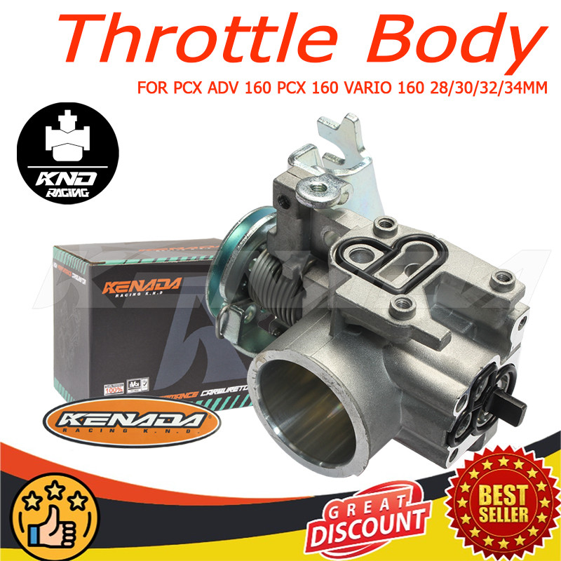 KENADA RACING THROTTLE BODY ASSY TB 28/30/32/34MM PCX 160 ADV 160 VARIO 160