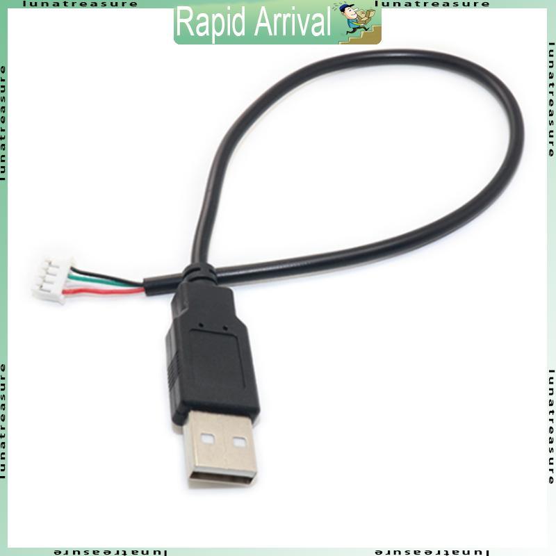 Lun PH1 5 Female to USB 2 0 Male to 4 pin Data Cable Transmission 30 ซม. 12 นิ้ว