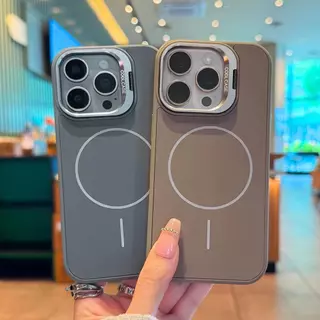เคสโทรศัพท์ระบายความร้อน พร้อมขาตั้งหรูหรา สำหรับ iPhone 17Pro Max, 17Air, 11, 12, 13, 14, 15, 16, Pro Max Plus