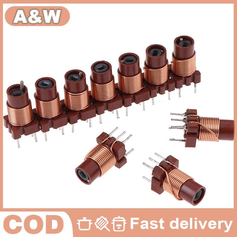 Null 10pcs 12T 0.6uh-1.7uh ปรับความถี่สูง Ferrite Core Inductor null