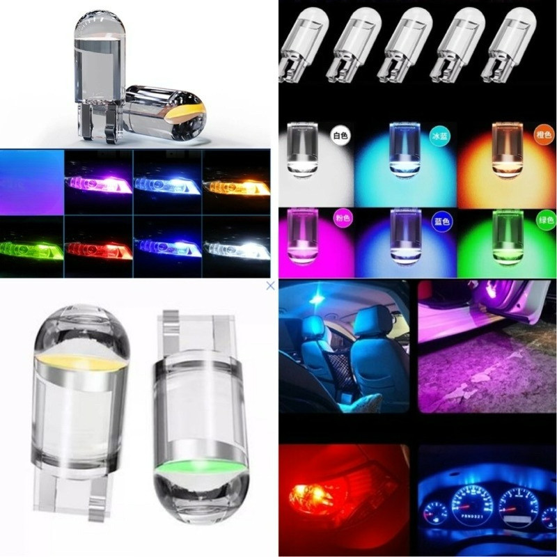 ไฟหรี่  LED T10  ไฟหรี่ ไฟป้ายทะเบียนรถ T10 W5W สำหรับทั้งรถยนต์ และ มอเตอร์ไซค์ พร้อมส่ง