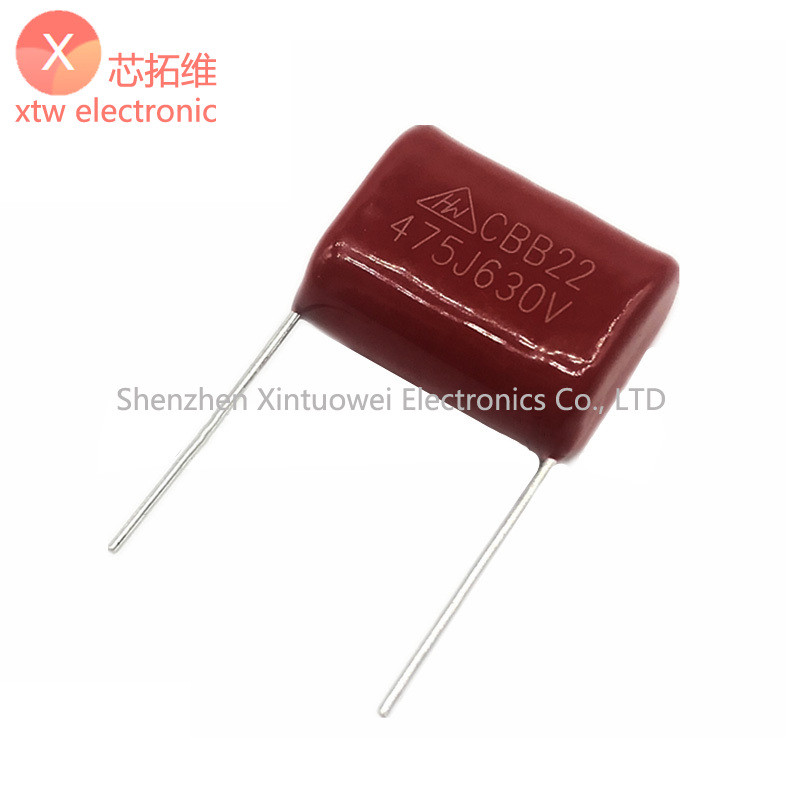 5 ชิ้น/ล็อต CBB ตัวเก็บประจุฟิล์มโพรพิลีน CBB22 475J630V 4.7UF 630V 475J Pin Pitch 25 มม./31 มม.