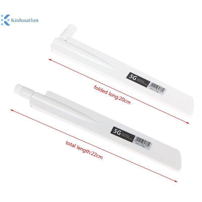 คุโดส 1 PC 3G 4G 5G เสาอากาศ 18dBi Gain SMA ชายสําหรับการ์ดเครือข่ายไร้สาย Wifi Nice